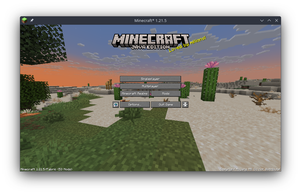 Minecraft Ana Menü